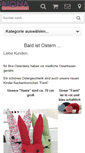 Mobile Screenshot of biona-shop.de